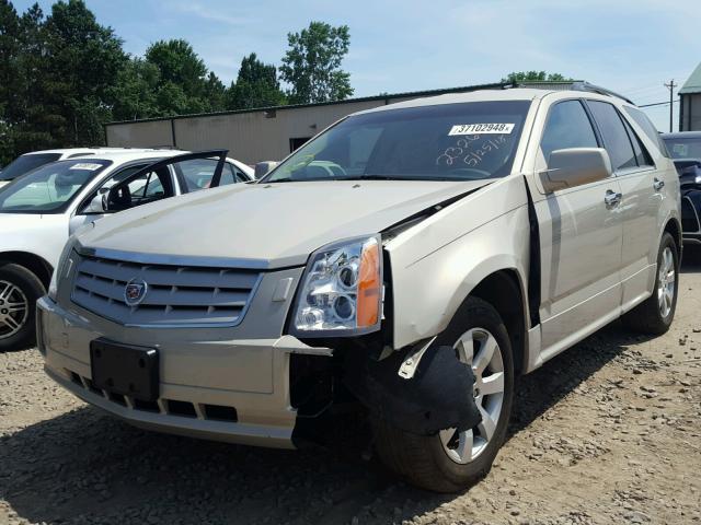 1GYEE637X70138281 - 2007 CADILLAC SRX GOLD photo 2