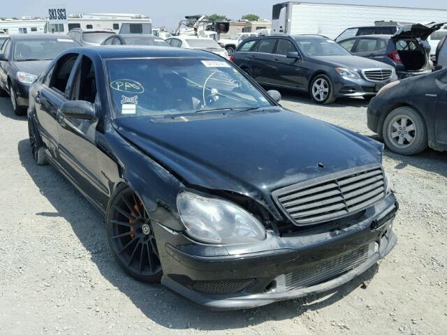 WDBNG74J53A365347 - 2003 MERCEDES-BENZ S 55 AMG BLACK photo 1