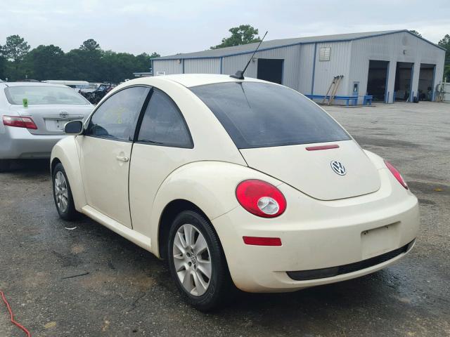 3VWPW3AG1AM017346 - 2010 VOLKSWAGEN NEW BEETLE 奶油色 照片 3