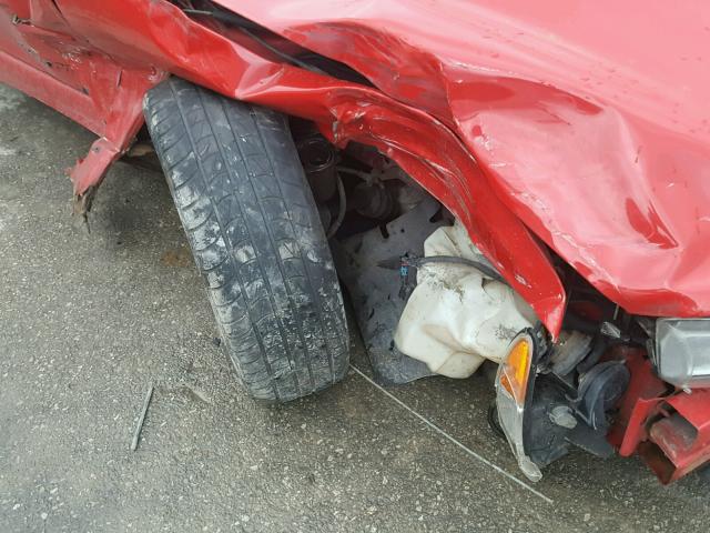 1G2WP52KXXF332525 - 1999 PONTIAC GRAND PRIX RED photo 9