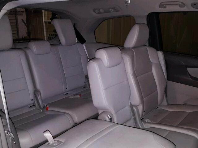 5FNRL5H66BB013764 - 2011 HONDA ODYSSEY EX BLACK photo 10