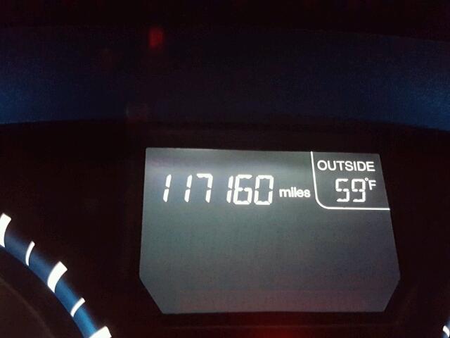 5FNRL5H66BB013764 - 2011 HONDA ODYSSEY EX BLACK photo 8