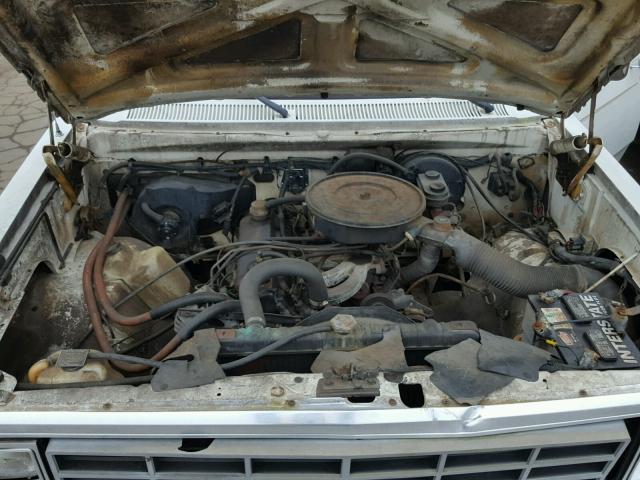 1B7FD04H7GS052951 - 1986 DODGE D-SERIES D WHITE photo 7