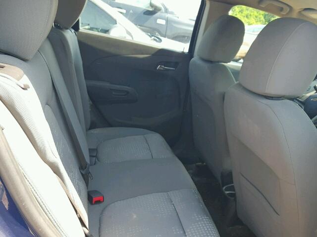 1G1JA6SHXE4150343 - 2014 CHEVROLET SONIC LS BLUE photo 6