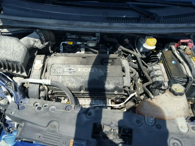 1G1JA6SHXE4150343 - 2014 CHEVROLET SONIC LS BLUE photo 7