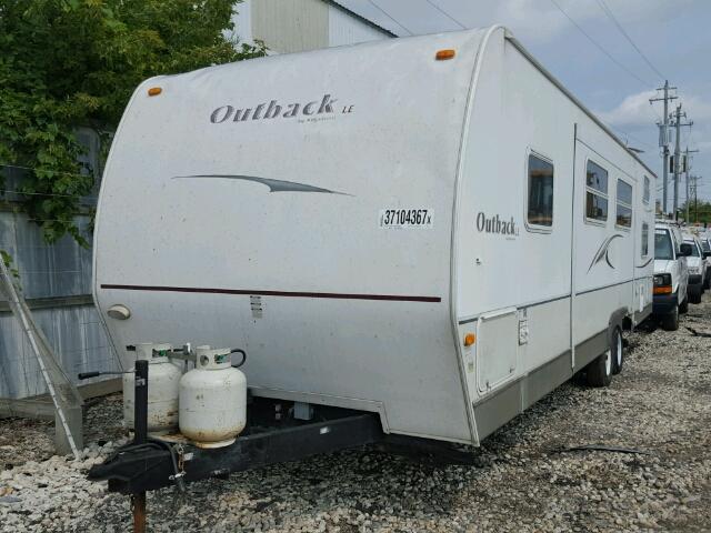 4YDT30Q278B451669 - 2008 KEYSTONE OUTBACK WHITE photo 2