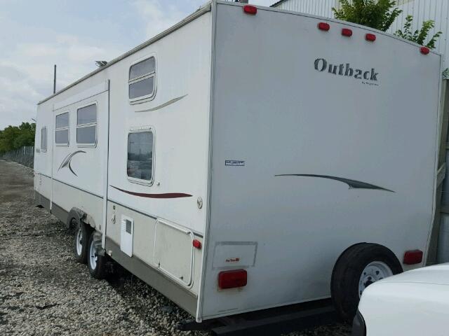 4YDT30Q278B451669 - 2008 KEYSTONE OUTBACK WHITE photo 3