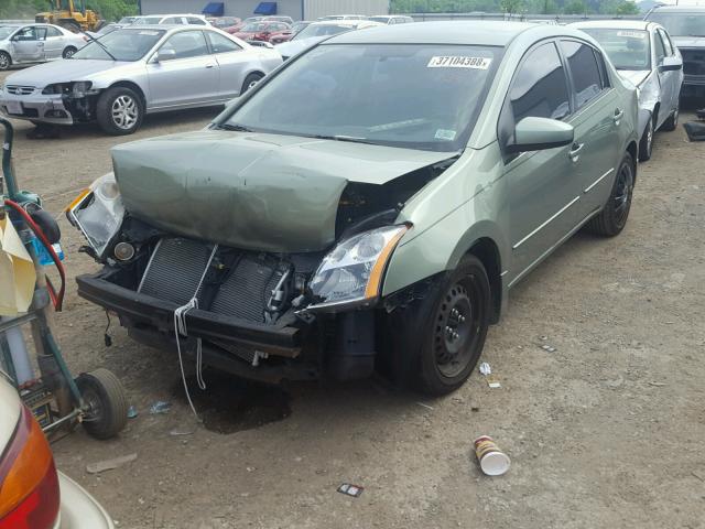 3N1AB61E28L630972 - 2008 NISSAN SENTRA 2.0 GREEN photo 2