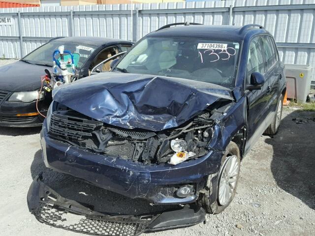 WVGJV7AXXGW533843 - 2016 VOLKSWAGEN TIGUAN COM 蓝色 照片 2