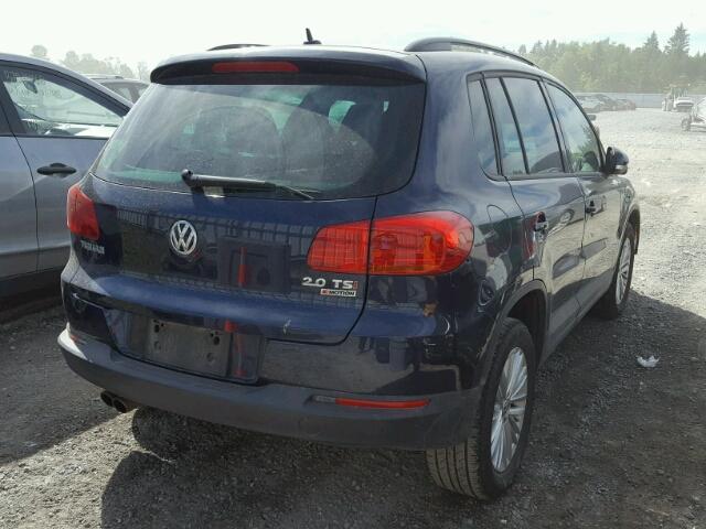 WVGJV7AXXGW533843 - 2016 VOLKSWAGEN TIGUAN COM 蓝色 照片 4