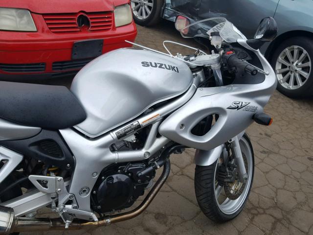 JS1VP52A322102320 - 2002 SUZUKI SV650 S SILVER photo 5