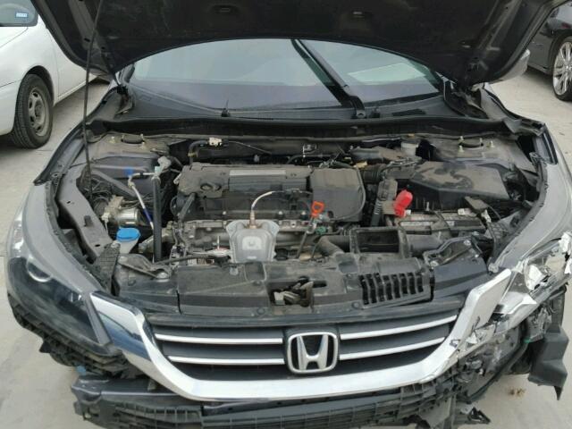 1HGCR2F37FA227125 - 2015 HONDA ACCORD LX GRAY photo 7