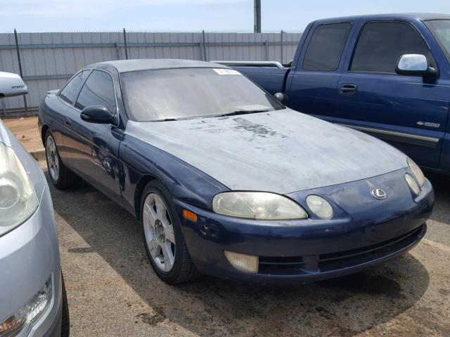 JT8JZ31C2N0004447 - 1992 LEXUS SC 300 BLUE photo 1