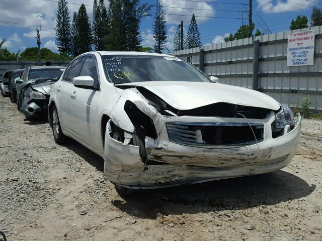 JNKCV61E09M309158 - 2009 INFINITI G37 BASE WHITE photo 1