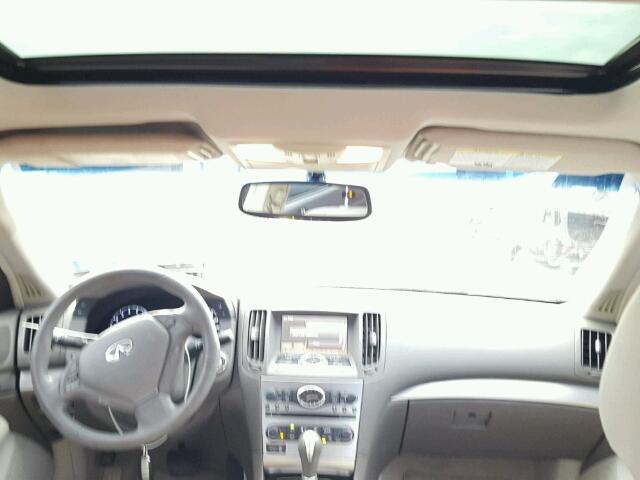 JN1CV6AP5CM936841 - 2012 INFINITI G37 BASE/S SILVER photo 9