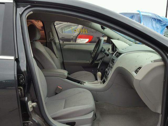 1G1ZC5E09AF190649 - 2010 CHEVROLET MALIBU 1LT BLACK photo 5