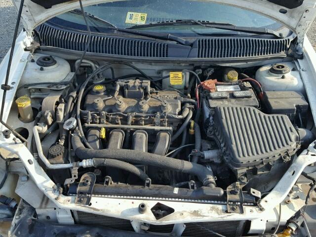 1B3ES26C74D554620 - 2004 DODGE NEON BASE WHITE photo 7