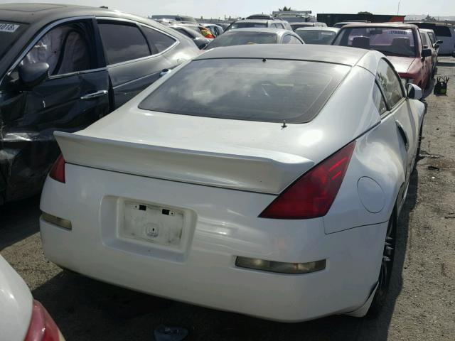 JN1AZ34E33T017513 - 2003 NISSAN 350Z COUPE WHITE photo 6