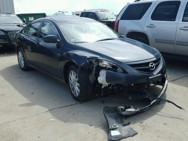 1YVHZ8DH8C5M28939 - 2012 MAZDA 6 GRAY photo 1