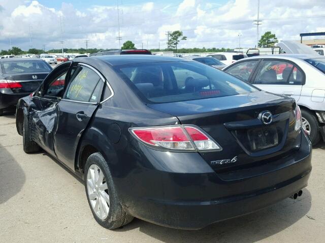 1YVHZ8DH8C5M28939 - 2012 MAZDA 6 GRAY photo 3