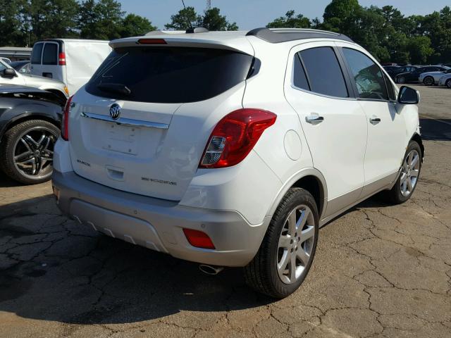 KL4CJDSB5GB648247 - 2016 BUICK ENCORE PRE WHITE photo 4