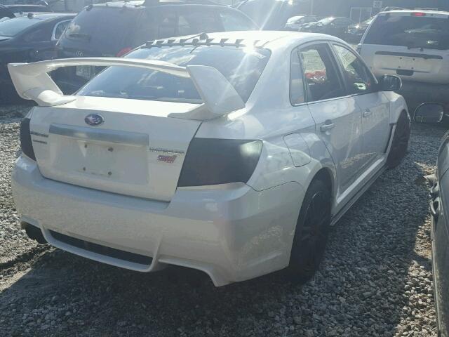 JF1GV8J67BL508006 - 2011 SUBARU IMPREZA WR WHITE photo 4