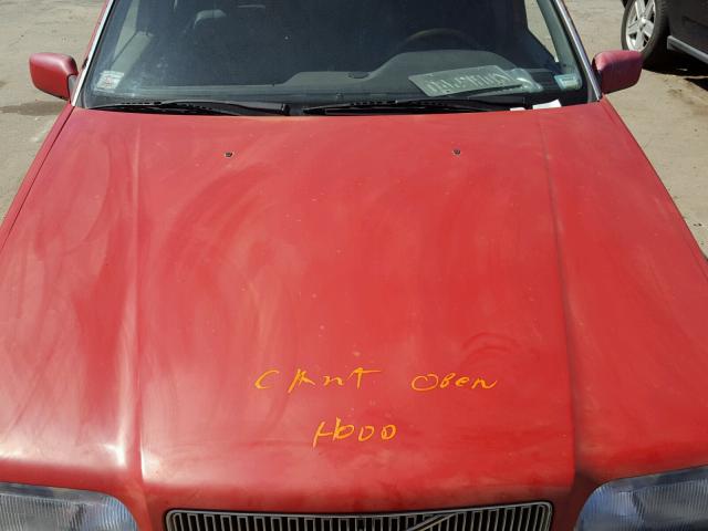 YV1LW5716R2046421 - 1994 VOLVO 850 红色 照片 7
