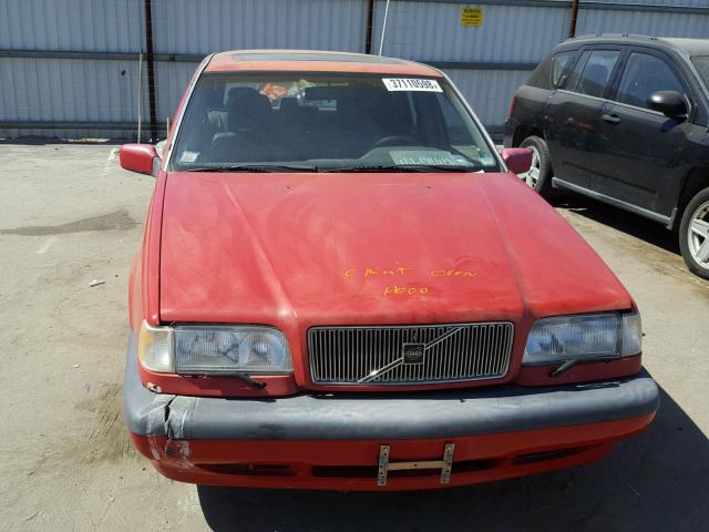 YV1LW5716R2046421 - 1994 VOLVO 850 RED photo 9