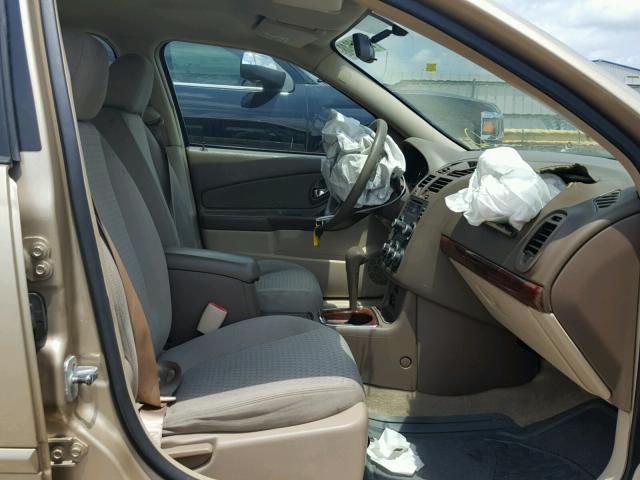 1G1ZS53816F245100 - 2006 CHEVROLET MALIBU LS Qızıl foto 5