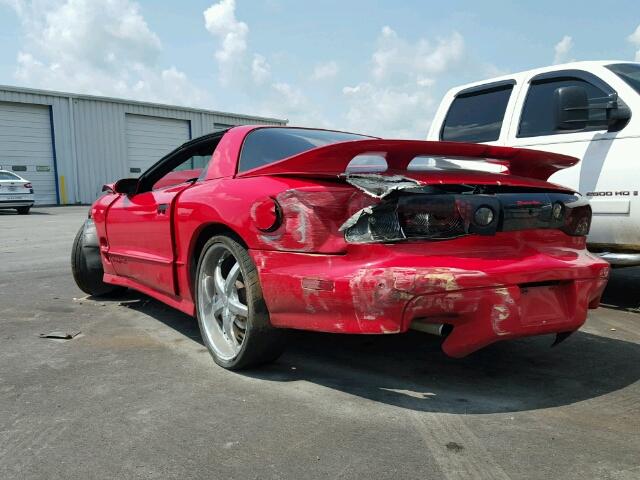 2G2FV22G022111378 - 2002 PONTIAC FIREBIRD F RED photo 3