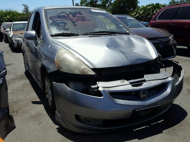 JHMGD38607S039746 - 2007 HONDA FIT S 灰色 照片 1