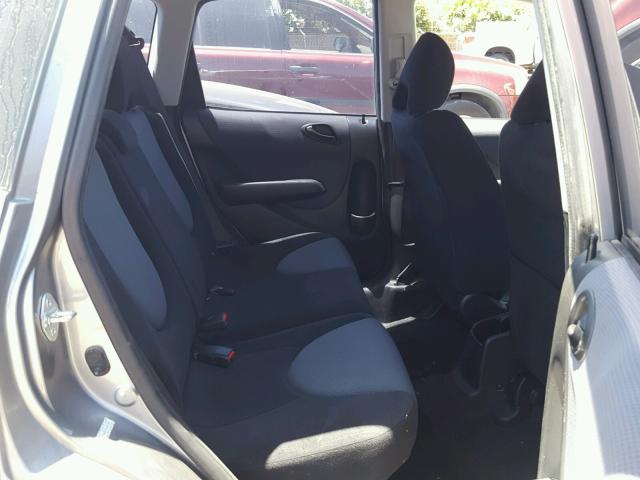 JHMGD38607S039746 - 2007 HONDA FIT S 灰色 照片 6