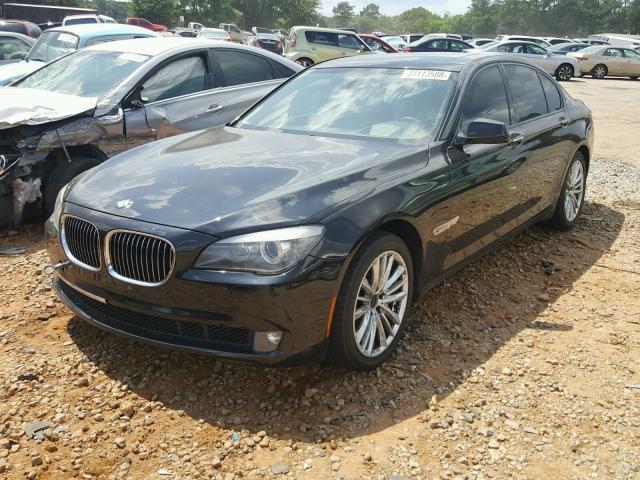 WBAKA83519CY33360 - 2009 BMW 750 I BLACK photo 2