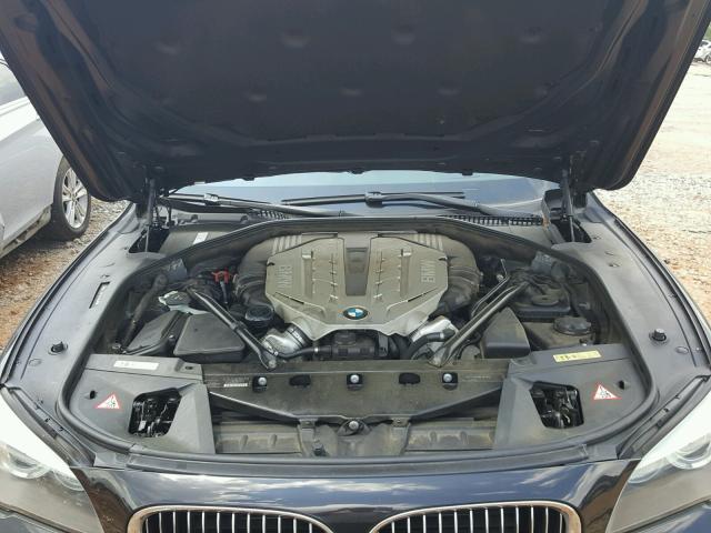 WBAKA83519CY33360 - 2009 BMW 750 I BLACK photo 7