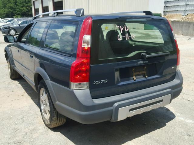 YV4SZ592961233763 - 2006 VOLVO XC70 BLUE photo 3