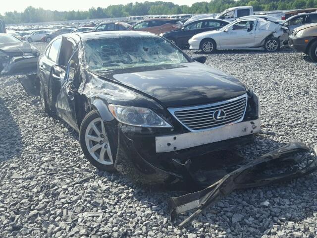 JTHBL46F875023475 - 2007 LEXUS LS 460 BLACK photo 1