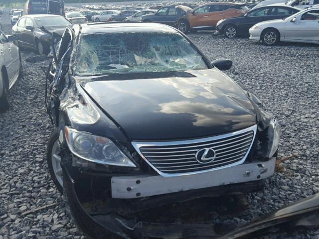 JTHBL46F875023475 - 2007 LEXUS LS 460 BLACK photo 9