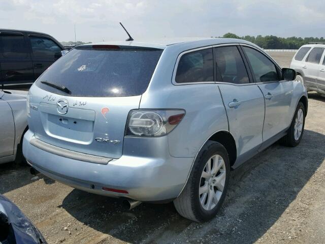 JM3ER293970107635 - 2007 MAZDA CX-7 BLUE photo 4