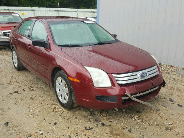 3FAFP06Z06R175424 - 2006 FORD FUSION S MAROON photo 1