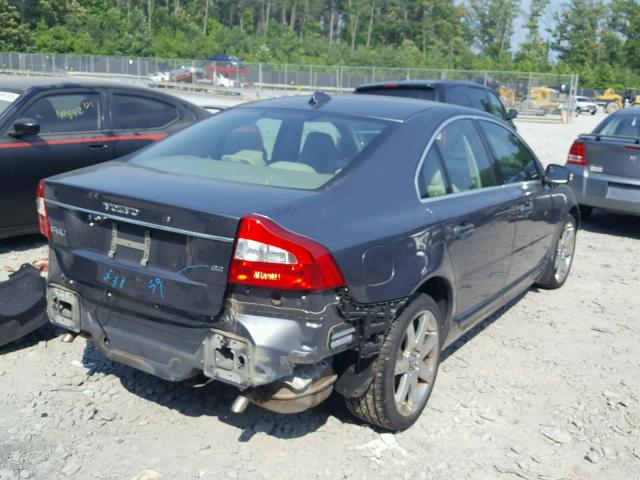 YV1AS982581074667 - 2008 VOLVO S80 3.2 GRAY photo 4