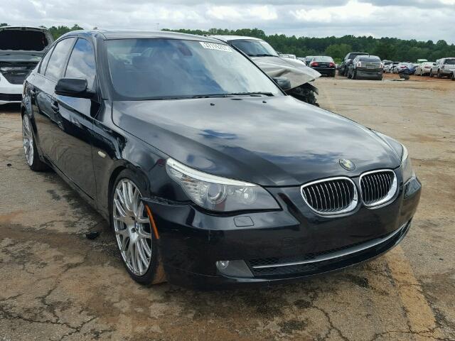 WBANW135X8CZ80829 - 2008 BMW 535I BLACK photo 1