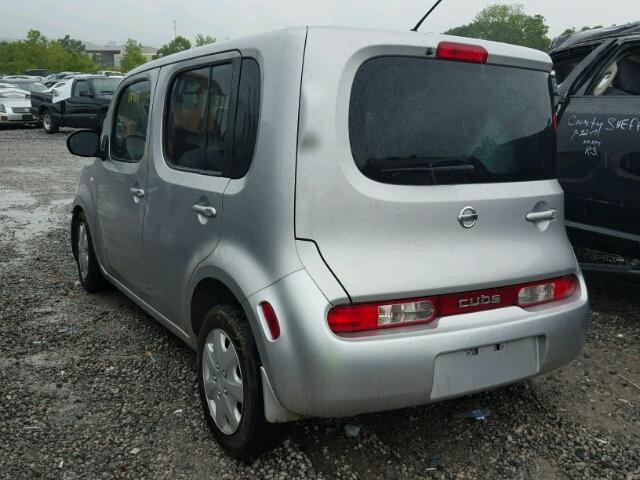 JN8AZ28R39T116785 - 2009 NISSAN CUBE BASE SILVER photo 3