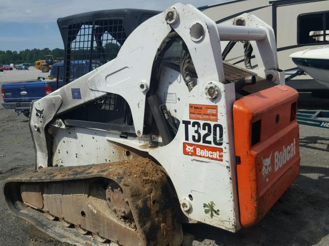 A7MP63827 - 2010 BOBCAT 320 TRACK WHITE photo 3