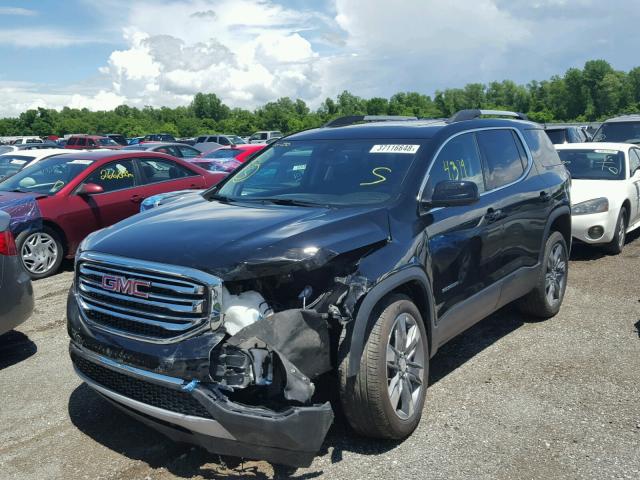 1GKKNWLS1JZ160447 - 2018 GMC ACADIA SLT შავი ფოტო 2