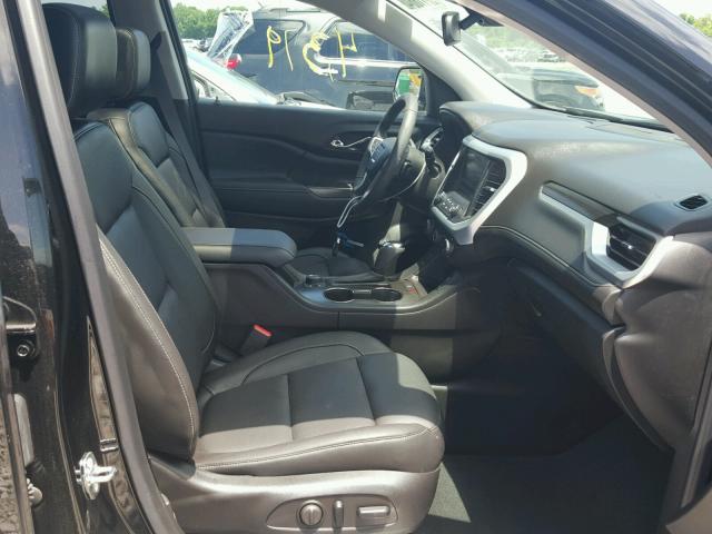 1GKKNWLS1JZ160447 - 2018 GMC ACADIA SLT შავი ფოტო 5