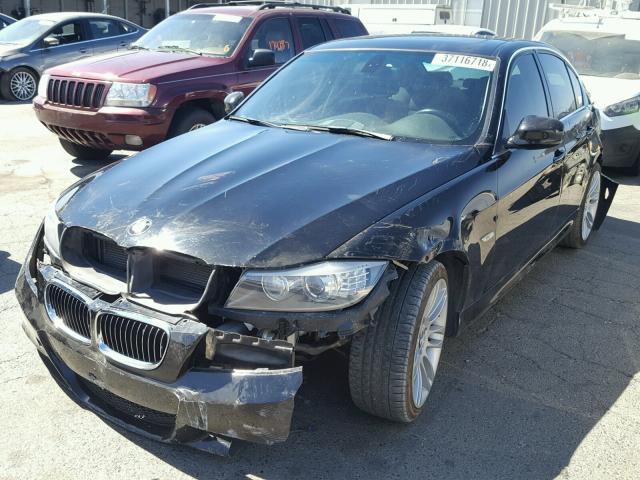 WBAPN7C57BA949135 - 2011 BMW 335 D BLACK photo 2