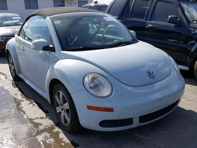 3VWRF31Y36M327569 - 2006 VOLKSWAGEN NEW BEETLE Mavi foto 1