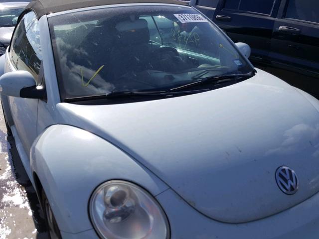 3VWRF31Y36M327569 - 2006 VOLKSWAGEN NEW BEETLE Mavi foto 9