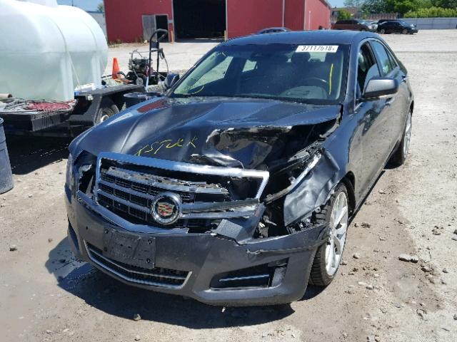 1G6AL5SX1E0167612 - 2014 CADILLAC ATS PREMIU CHARCOAL photo 2