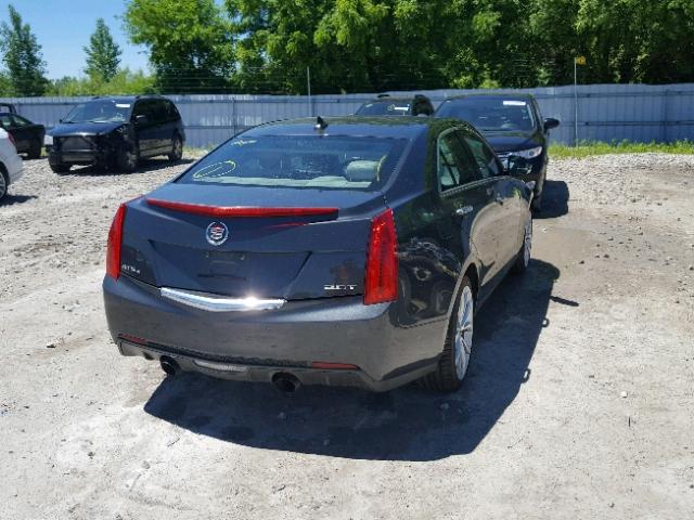 1G6AL5SX1E0167612 - 2014 CADILLAC ATS PREMIU CHARCOAL photo 4